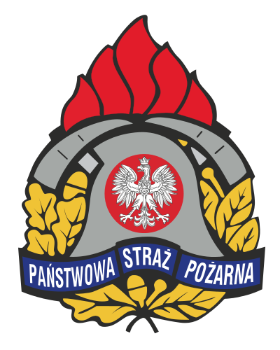 Staatliche Feuerwehr Polens - Logo