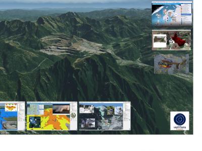 vieWTerra Evolution - Earth Viewer in 4D, piattaforma per l'integrazione e lo sviluppo di dati
